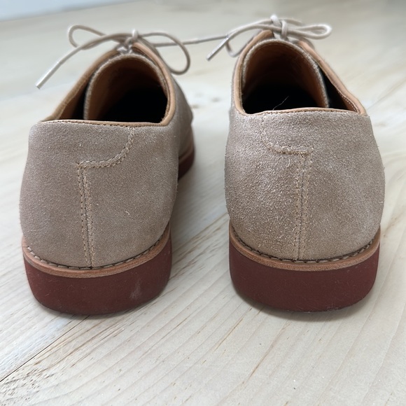 New JCrew men’s suede leather lace-up dress shoe size 10 - Picture 5 of 6